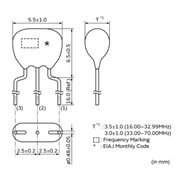 村田晶振,村田陶瓷晶振,CSTLS16M0X51-A0晶振