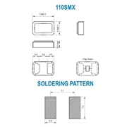 SMI晶振,110SMX晶振,超小型晶振