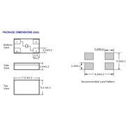 Oscilent晶振,264晶振,264-12.0M-20-S-TR晶振