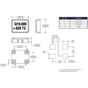 Q-Tech晶振,QTCT230晶振,QTCT2303S1T-10.000000晶振