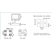 1612mm,便攜式收音機,ABM12-36.000MHZ-B2X-T3,36MHZ,ABM12