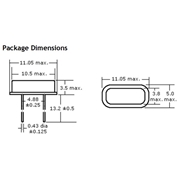 151-3.6864M-10-W-TR晶振,Oscilent美國(guó)晶振,醫(yī)療設(shè)備晶振